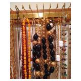Wall of Costume Jewelry Wall of Costume Jewelry