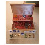 Jewelry Box w/Contents Jewelry Box w/Contents