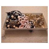 Tray of Costume Jewelry, Mostly Necklaces Tray of Costume Jewelry, Mostly Necklaces