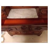 Antique Wood Dresser w/ Marble Top Antique Wood Dresser w/ Marble Top