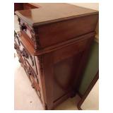 Antique Wood Dresser w/ Marble Top Antique Wood Dresser w/ Marble Top