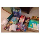 Lots of Paper Products: Napkins, Plates, Party Picks, Tissues, Etc Lots of Paper Products: Napkins, Plates, Party Picks, Tissues, Etc