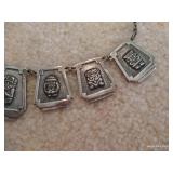 Mexican (?) Necklace 90% Silver TESTED Mexican (?) Necklace 90% Silver TESTED