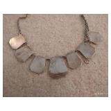 Mexican (?) Necklace 90% Silver TESTED Mexican (?) Necklace 90% Silver TESTED