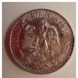 1945 Mexico *Gold* 2 Pesos Coin 1945 Mexico *Gold* 2 Pesos Coin