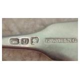 Large "Coin" Silver Spoon Lot Large "Coin" Silver Spoon Lot