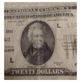 1929 National Currency *San Francisco* $20.00 Note 1929 National Currency *San Francisco* $20.00 Note