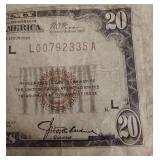 1929 National Currency *San Francisco* $20.00 Note 1929 National Currency *San Francisco* $20.00 Note