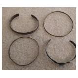 (4) Vintage Bracelets (4) Vintage Bracelets