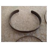 (4) Vintage Bracelets (4) Vintage Bracelets