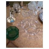 Fun Mix of Crystal, Glass, Silver Plate Decanters, Candy Dishes, Bowls & More Fun Mix of Crystal, Glass, Silver Plate Decanters, Candy Dishes, Bowls & More