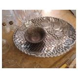 Fun Mix of Crystal, Glass, Silver Plate Decanters, Candy Dishes, Bowls & More Fun Mix of Crystal, Glass, Silver Plate Decanters, Candy Dishes, Bowls & More