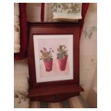 Bathroom Towels, Pictures, Shelf w/ Hook & Bench w/ Storage Bathroom Towels, Pictures, Shelf w/ Hook & Bench w/ Storage