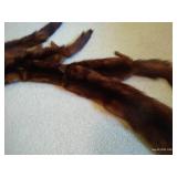 Vintage Five-Pelt Mink Stole Scarf by Albrecht Vintage Five-Pelt Mink Stole Scarf by Albrecht