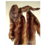Vintage Five-Pelt Mink Stole Scarf by Albrecht Vintage Five-Pelt Mink Stole Scarf by Albrecht