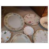 Various China Platters, Trays & Dishes (Noritake, Theodore Haviland, Etc) Various China Platters, Trays & Dishes (Noritake, Theodore Haviland, Etc)
