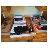Office Lot: Trays, Envelopes, Notepads, Rulers, Magnifying Glasses, Staplers, Etc Office Lot: Trays, Envelopes, Notepads, Rulers, Magnifying Glasses, Staplers, Etc