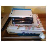 Office Lot: Trays, Envelopes, Notepads, Rulers, Magnifying Glasses, Staplers, Etc Office Lot: Trays, Envelopes, Notepads, Rulers, Magnifying Glasses, Staplers, Etc