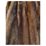 Long Dark Brown Mink Fur Coat by Albrechts, St Paul, MN Long Dark Brown Mink Fur Coat by Albrechts, St Paul, MN