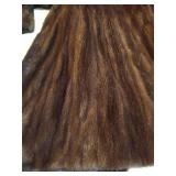 Long Dark Brown Mink Fur Coat by Albrechts, St Paul, MN Long Dark Brown Mink Fur Coat by Albrechts, St Paul, MN