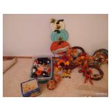Large Halloween & Fall Florals/ Decor Lot Large Halloween & Fall Florals/ Decor Lot