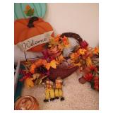 Large Halloween & Fall Florals/ Decor Lot Large Halloween & Fall Florals/ Decor Lot