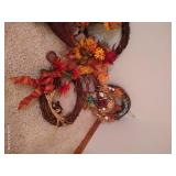 Large Halloween & Fall Florals/ Decor Lot Large Halloween & Fall Florals/ Decor Lot