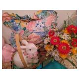 Large Easter/ Spring Decor & Florals Lot Large Easter/ Spring Decor & Florals Lot