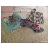 Large Lot of Smaller Linens, Doilies, Handkerchiefs, Etc. Large Lot of Smaller Linens, Doilies, Handkerchiefs, Etc.