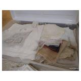 Large Lot of Smaller Linens, Doilies, Handkerchiefs, Etc. Large Lot of Smaller Linens, Doilies, Handkerchiefs, Etc.