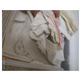 Large Lot of Smaller Linens, Doilies, Handkerchiefs, Etc. Large Lot of Smaller Linens, Doilies, Handkerchiefs, Etc.