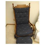 Two Chairs w/ Footstool Two Chairs w/ Footstool
