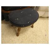 Two Chairs w/ Footstool Two Chairs w/ Footstool