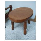 Two Small Vintage Footstools Two Small Vintage Footstools