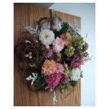 24" Spring Wreath w/ Hook & Storage Box 24" Spring Wreath w/ Hook & Storage Box