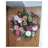 24" Spring Wreath w/ Hook & Storage Box 24" Spring Wreath w/ Hook & Storage Box