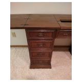 Beautiful Wooden Extendable Sewing Desk Beautiful Wooden Extendable Sewing Desk