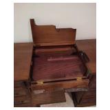 Beautiful Wooden Extendable Sewing Desk Beautiful Wooden Extendable Sewing Desk