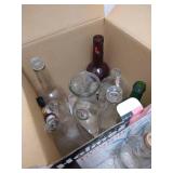 Glass Bottles- Large, Medicine, Liquor, Ball, Etc Glass Bottles- Large, Medicine, Liquor, Ball, Etc