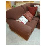 Sectional w/ Decorative Pillows Sectional w/ Decorative Pillows