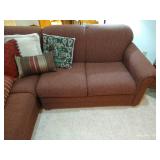 Sectional w/ Decorative Pillows Sectional w/ Decorative Pillows