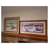 Two Large Winter Scenes Two Large Winter Scenes