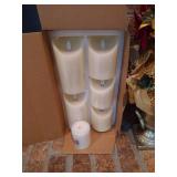 Christmas Florals & Candles Lot Christmas Florals & Candles Lot
