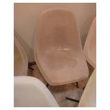 (5) Very Comfortable Mid-Century Curved Chairs (5) Very Comfortable Mid-Century Curved Chairs