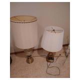 Two HEAVY Vintage Lamps Two HEAVY Vintage Lamps