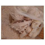 Skeins of Yarn, Material Scraps & Crafting Books Skeins of Yarn, Material Scraps & Crafting Books