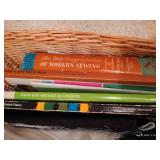 Skeins of Yarn, Material Scraps & Crafting Books Skeins of Yarn, Material Scraps & Crafting Books