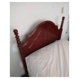 Twin Headboard & Frame w/ Contents Twin Headboard & Frame w/ Contents