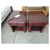 Matching Night Stands w/ Hand Mirror Matching Night Stands w/ Hand Mirror