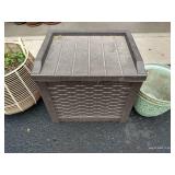 Outside Storage Bin, Planters & Basket Planter Outside Storage Bin, Planters & Basket Planter